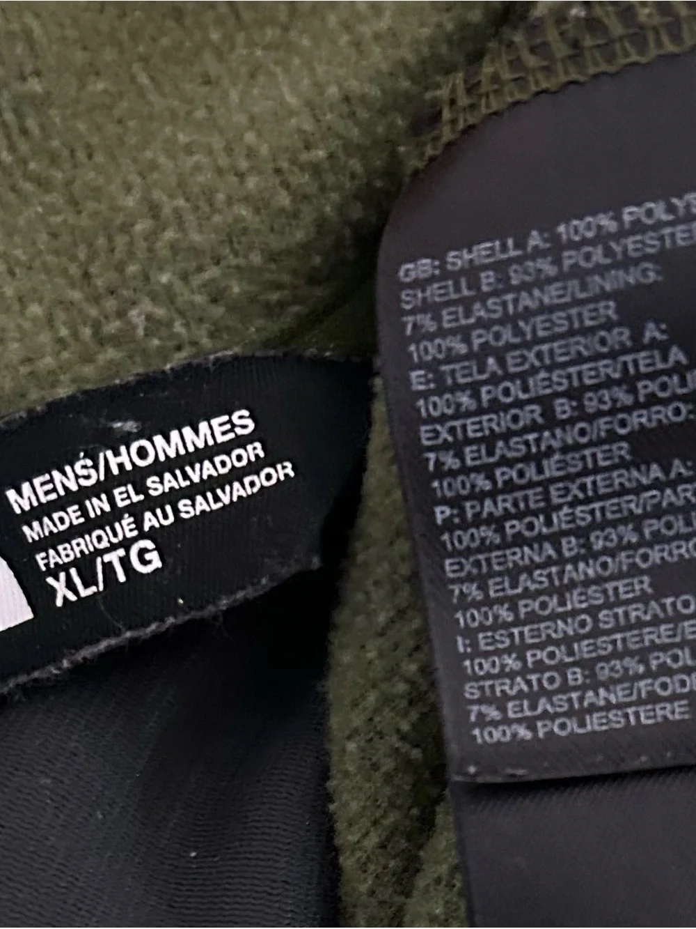 The North Face Men's Dark Olive Green Full-Zip Hooded Performance Jacket